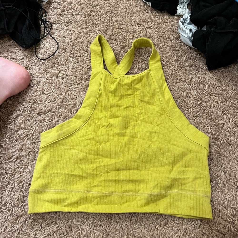 free people cropped tank